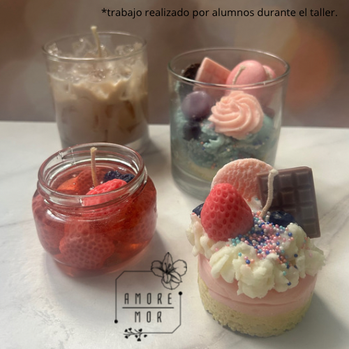 Taller presencial Velas postres