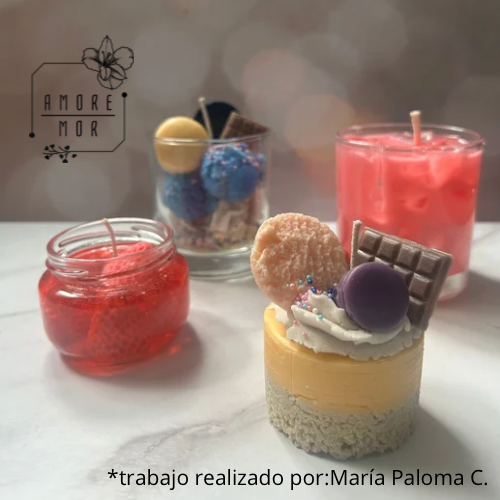 Taller presencial Velas postres